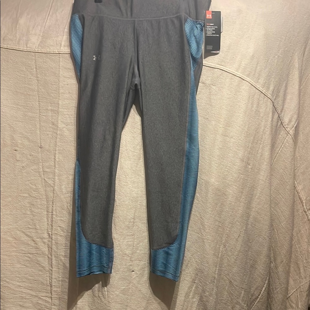 Under Armour Gray and Blue Women's Leggings